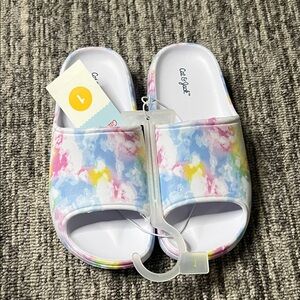 Cat & Jack Multicolor Kids Slippers Size 1